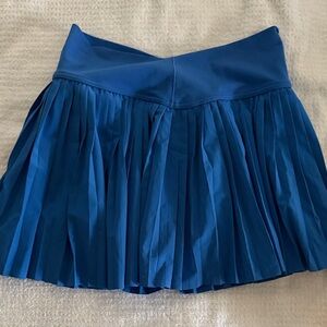 Aerie Vibrant Blue Skater Skirt